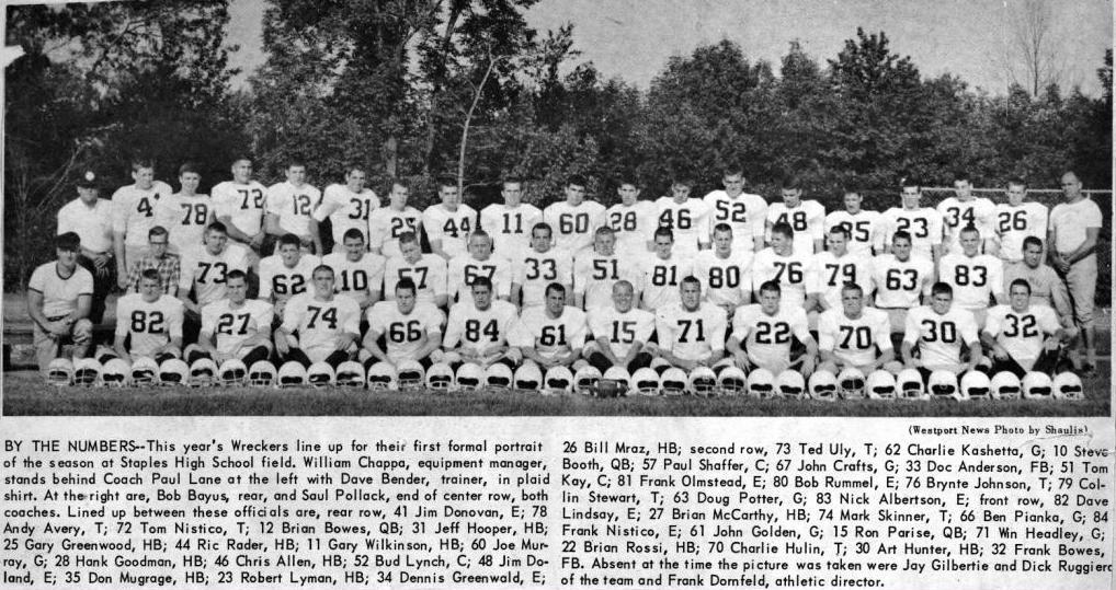 1967 Football Team=